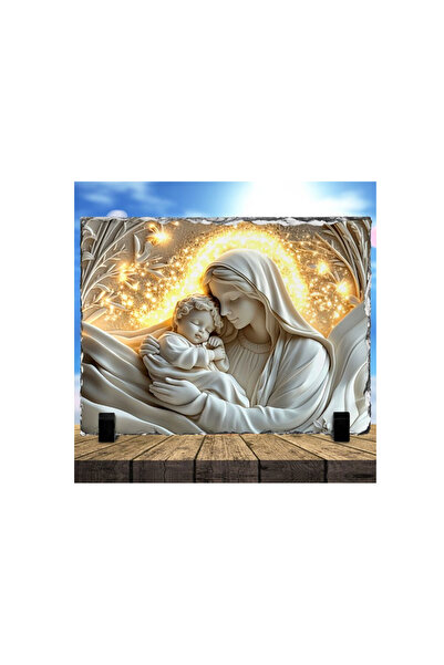 CN Icon of the Mother of God with the Child – 3D effect