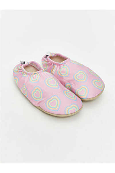 LC Waikiki Modanova Sezon Pink Printed Girl's Sea Shoes