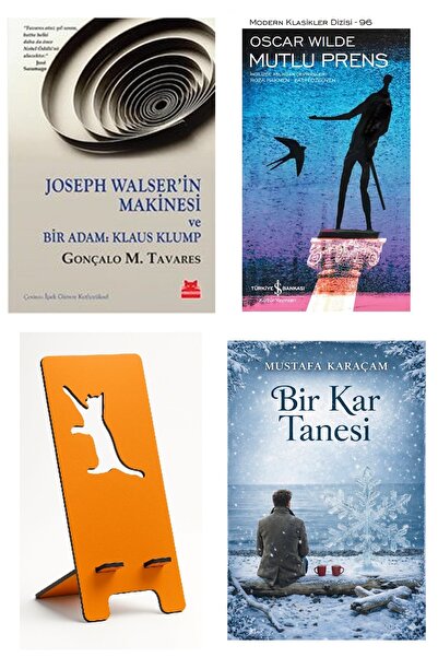 TÜRKİYE İŞ BANKASI KÜLTÜR YAYINLARI Joseph Walser'in Makinesi ve Bir Adam - K...