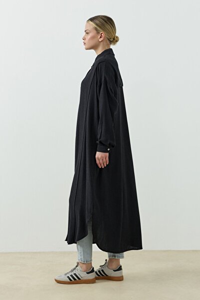 QANU Moon Gömlek Siyah