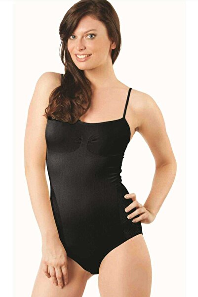 Mestore Elit Life Rope Strap Slip Seamless Body Black Corset 876