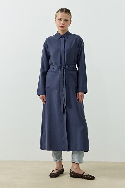 QANU Trace Gömlek Lacivert