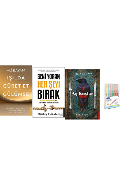 Destek Yayınları Işılda Cüret Et Gülümse + Seni Yoran Her Şeyi Bırak + Aç Kuş...