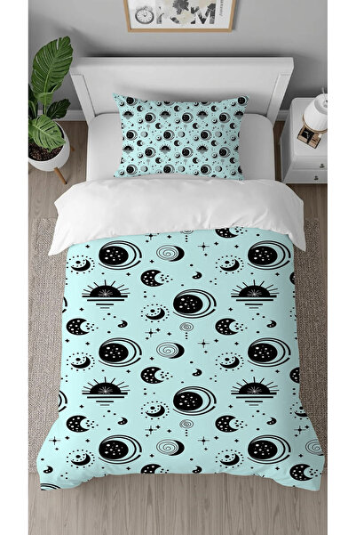 GREENDECOR Star Moon Planet Space Patterned Special Designed with Digital Pri...