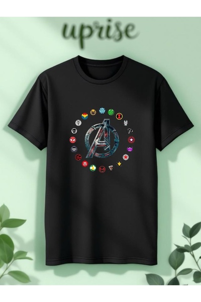 Vordevia Avengers Invincibles Printed Cotton in Oversized T-Shirt