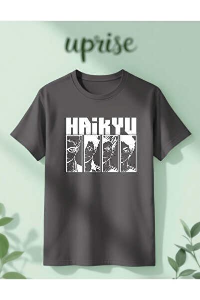 Vordevia Haikyu με τύπωμα Βαμβάκι lu oversized Μπλουζάκι