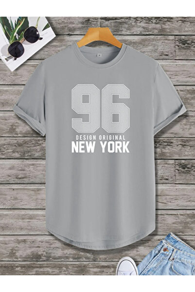 SUNFREE New York 96 Printed Oval Skirt Cotton Pack Summer Unisex Tshirt