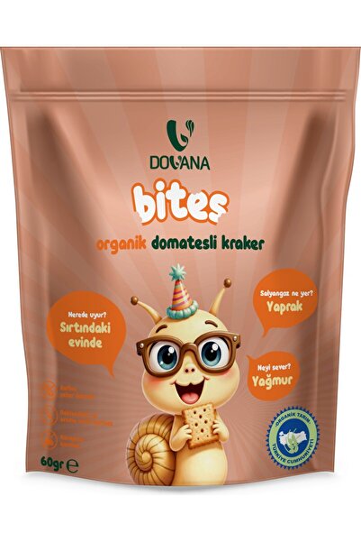 DOVANA Bites Organik Domatesli Kraker
