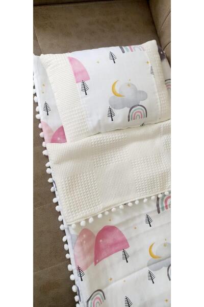 Wenaris Baby Diaper Set with Blanket, Cushion, Baby Pillow, Newborn, Crib, Ba...
