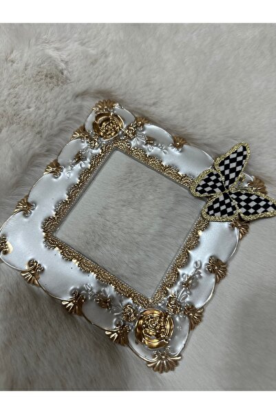 Marrone Concrete Socket Frame Checkered Kelebek