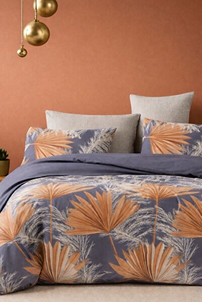 NURLATEX Battal Size Bed Sheet with Elastic Duvet Cover Set