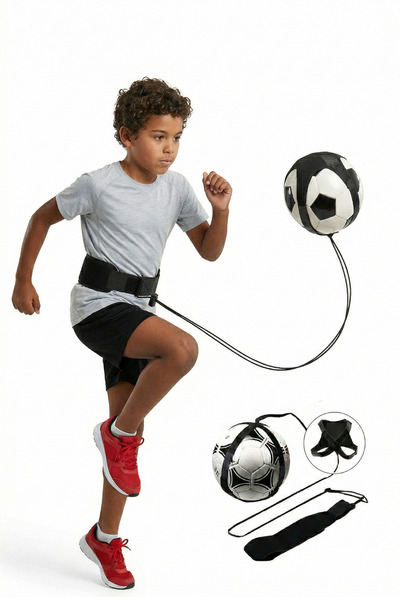 Leiste قابل للتعديل لكرة القدم شين الحرس حزام تدريب حامل الكرة حزام الخصر الت...