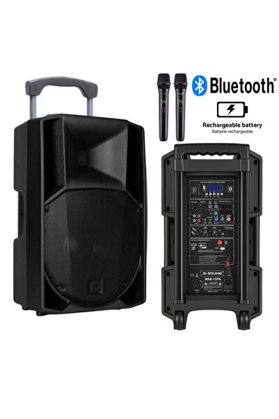 D-sound Max-15Pa II Taşınabilir Şarjlı Hoparlör