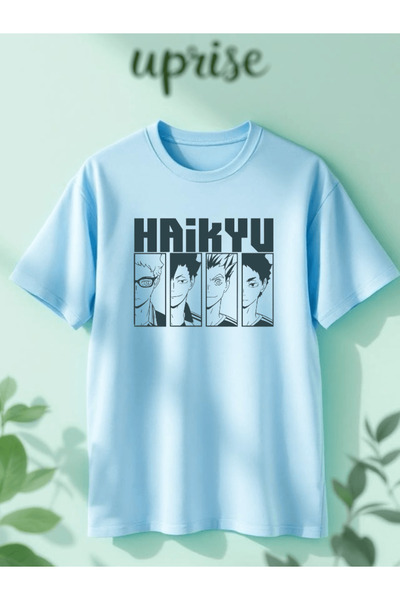 Vordevia Haikyu Printed Cotton Lu Oversized T-Shirt