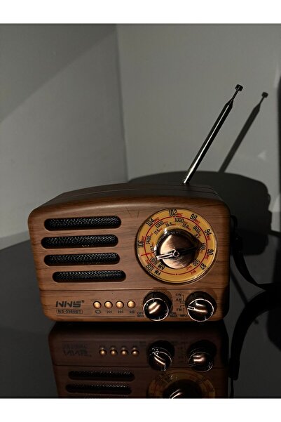 ARMAĞANİKA KÜÇÜKBOY RETRO,NOSTALJİK,AHŞAP TASARIM,BLUETOOTH HOPARLÖRLÜ,ŞARJLI...