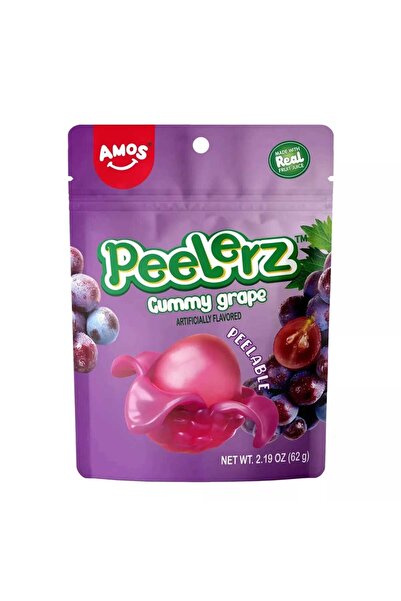 Amos Peelerz Gummy Grapes 65g