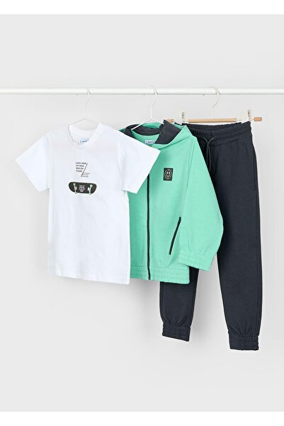 MAYORAL Hooded 3-Piece Boy's Tracksuit Set_Mnvs3881