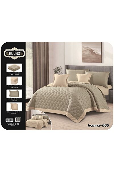 HOURS Summer compressed bedspread, royal size, double size, 6 pieces, two dif...