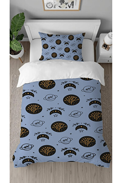 GREENDECOR Star Moon Planet Space Patterned Special Designed with Digital Pri...