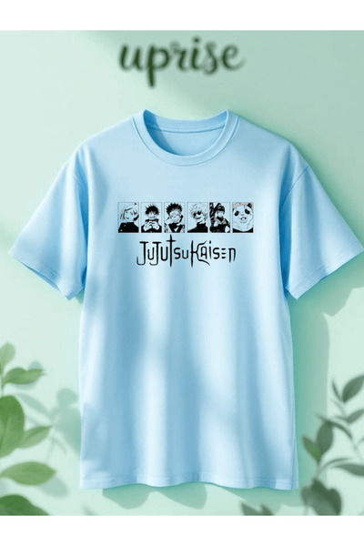 Vordevia Jujutsu Kaisen Printed Cotton Lu Oversized T-Shirt