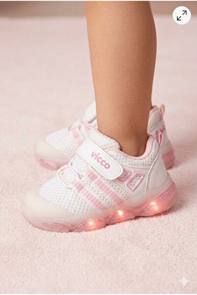 Vicco Lighted Lightweight and Orthopedic First Step Shoes