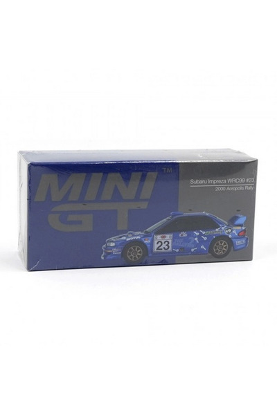 TOYFEST Mini Gt 1/64 Subaru Impreza Wrc99 # 23 2000 Acropolis Rally
