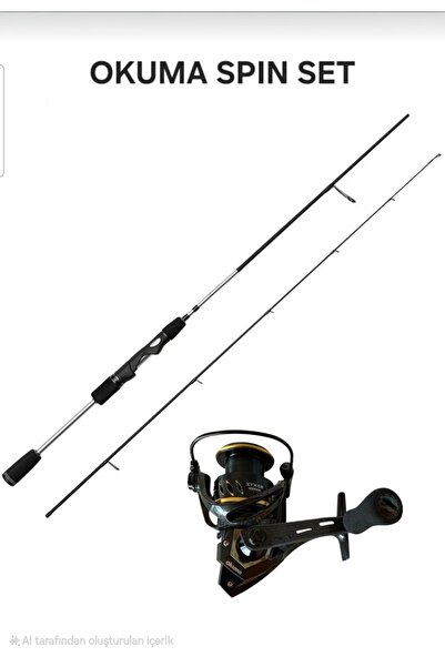 Okuma Helios SX Spin 243cm 8-25gr 2 Parça Spin Olta Kamışı+ ITX CB ICB-3000HA...