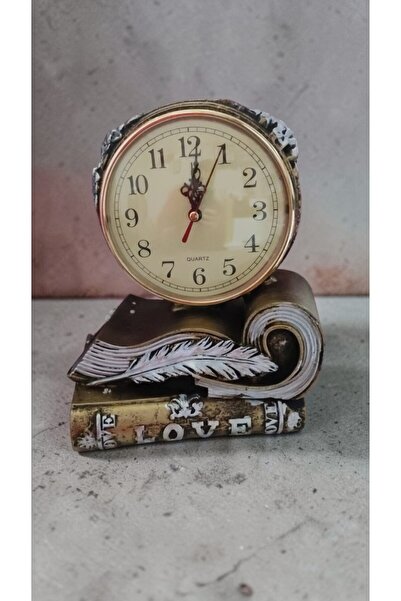 FAMEMUS ACCESSORY Kitap Görünüm Dekoratif ve Hediyelik Ürün Saat boyut:22*16 ...