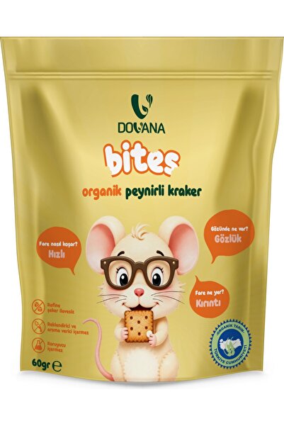 DOVANA Organik Peynirli Kraker