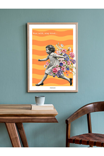 Pixaflair - Run Wild1 - Tablo - Çerçevesiz Dekor Poster