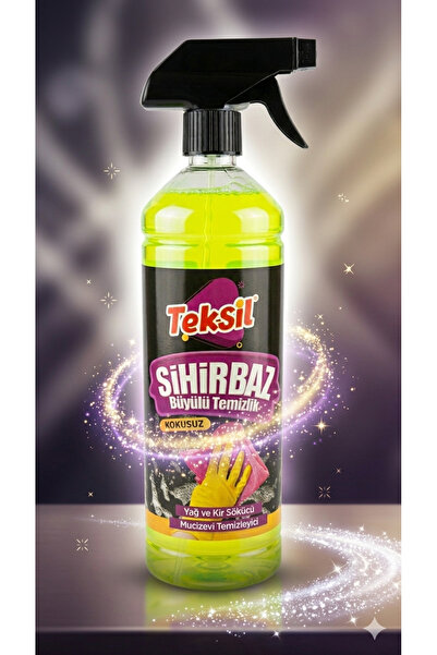 Teksil SİHİRBAZ Çok Amaçlı Leke Ve Kir Çıkarıcı, Yağ Çözücü Sprey