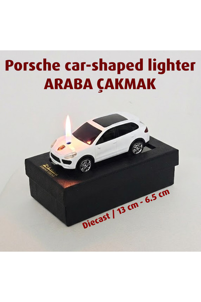 direkstoktan Porsche Tasarımlı Metal Diecast Araba Çakmak / Porsche car-shape...