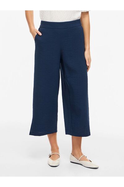 VILA Wide Leg Hose Regular Waist –