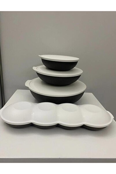 Tupperware Berrak Bambu set çerezlikli