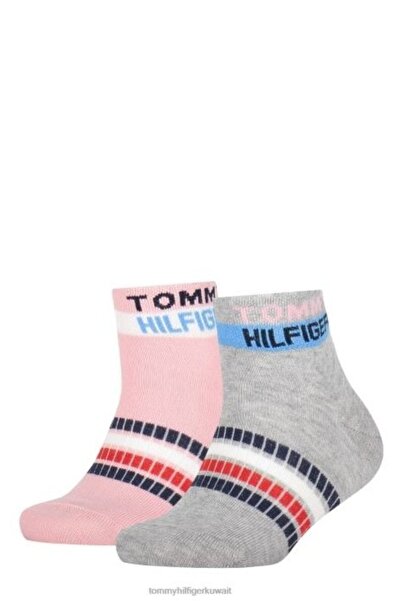 Tommy Hilfiger Th 2-Pack of Cotton Women's Unisex Socks
