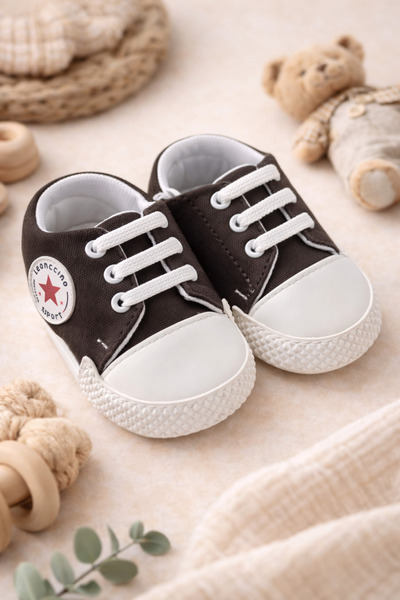 Leoncino Unisex Colorful Lace-Up Luxury Baby Shoes Model