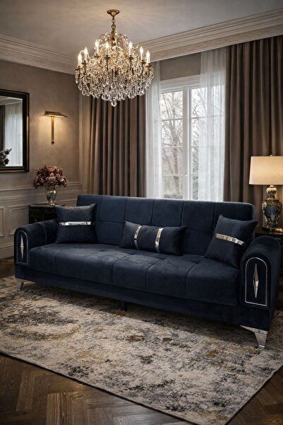 Carmen Mobilya Yataklı Bazalı Çekyat Kanepe Elmas MODEL