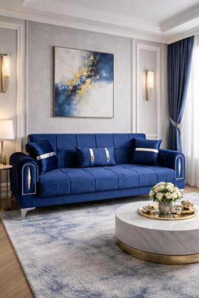 Carmen Mobilya Yataklı Bazalı Çekyat Kanepe Elmas MODEL