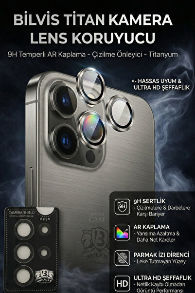 cepmoda واقي عدسة كاميرا آيفون 16 برو بطلاء AR مقوى 9H - مضاد للخدوش - رمادي ...