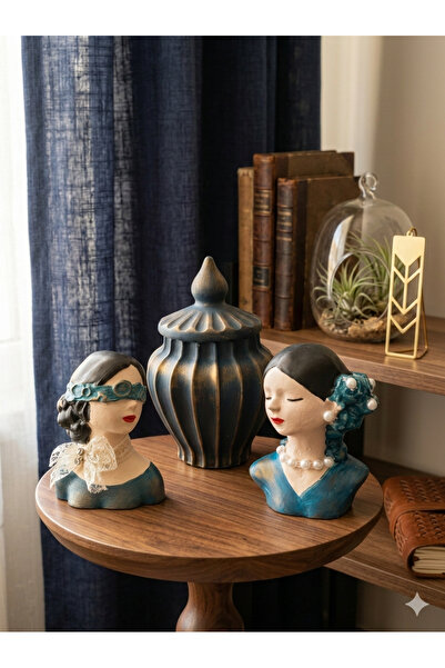 Zedef Tasarım İncili kız büst seti