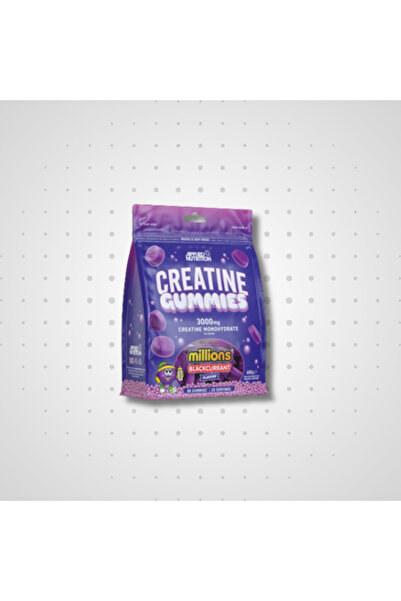 Muscle Station Creatine Gummies Millions – Blackcurrant Flavor