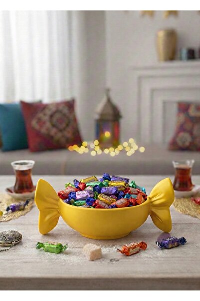 SimayLand Şekerlik Şeker Formunda Bayram Şekerliği 3d Kase Bowl