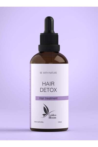 Golden Bloom زيت الديتوكس الطبيعي لفروة الرأس