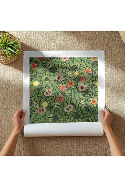 Pixaflair - Bingata blossom flower by Jack Lenor Larsen - Tablo - Çerçevesiz Poster