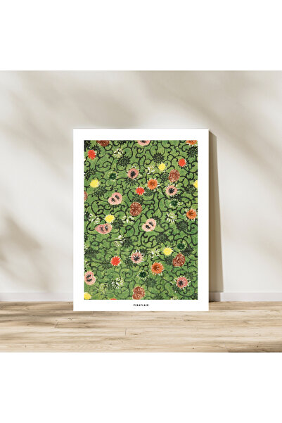 Pixaflair - Bingata blossom flower by Jack Lenor Larsen - Tablo - Çerçevesiz Poster