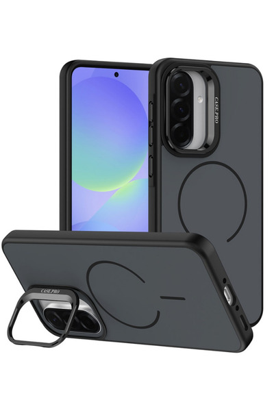 Rivor Galaxy A56 & Galaxy A36 Uyumlu Kılıf Kamera Standlı MagSafe Destekli Ma...