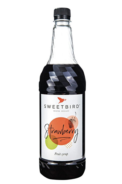 Sweet Bird STRAWBERRY SYRUP "SWEETBIRD" (CARTOON OF 6 PACKS)