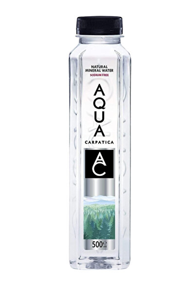 YABANEEZ MINERAL WATER (PLASTIC BOTTLE) (500ML) "AQUA CARPATICA" (CARTOON OF ...