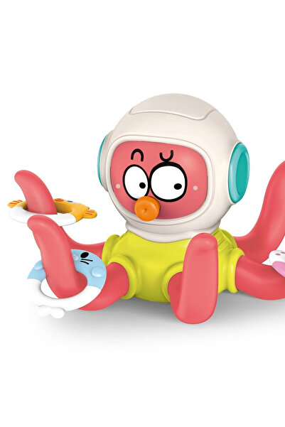 Toybox لعبة حمام تفاعلية، لعبة حمام على شكل أخطبوط عائم، ألعاب مائية تعليمية ...