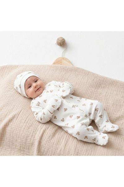 tinibud %100 Pamuk 3’lü Erkek Bebek Tulum Seti 0-3 & 3-6 Ay – HEDİYE PAKETLİ,...